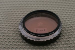 HOYA AUTH 55mm FL-DAY LENS FILTER IN CASE EX++ F1001