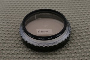 HOYA AUTH 55mm 81A WARMING LENS FILTER EX+ F1000