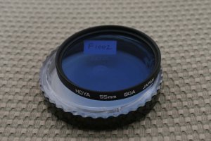HOYA 55mm 80A COLOR CORRECTION LENS FILTER F1002