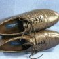 EASY SPIRIT BROWN CROCO LEATHER WALKING SHOE OXFORD 7.5