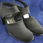 DKNY WOMENS BLACK STRETCH ANKLE STRAP PUMPS 6.5 M MINT