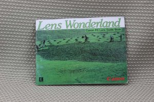 Canon FD Lens Guide Book Owners Wonderland Manual