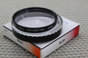 HOYA AUTH 55mm SKYLIGHT (1B) LENS FILTER MINT F436