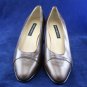 SESTO MEUCCI WOMENS BRN LEATHER MID HEEL PUMPS 8 N $175