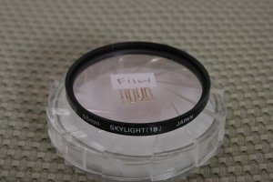 HOYA AUTH 55mm SKYLIGHT (1B) LENS FILTER  F1164