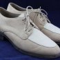 MUNRO AMERICAN WOMENS TAN & BEIGE OXFORDS SHOES 5.5 M