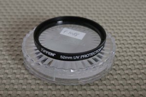 TIFFEN AUTH 52mm UV PROTECTOR LENS FILTER USA F1088