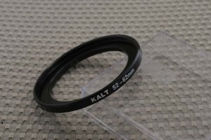 52mm 62mm 52-62 Metal step up Filter Ring Adapter F872