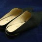 STUDIO DELMAN BLK FABRIC MULES FLAT SHOE SZ 7 M MINT
