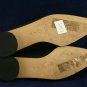 STUDIO DELMAN BLK FABRIC MULES FLAT SHOE SZ 7 M MINT