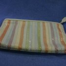 ANNE KLEIN CALDERON PASTEL SNAKESKIN BAG CLUTCH HANDBAG