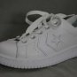CONVERSE WOMENS WHITE LEATHER ALL STAR SNEAKERS 6.5 M