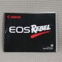 CANON EOS REBEL OWNERS MANUAL INSTRUCTION BOOK - B300