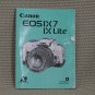 CANON EOS IX 7 LITE INSTUCTION BOOK OWNERS MANUAL B299