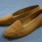 ENZO ANGIOLINI LIBERTINE TAN SUEDE FLATS SHOES 6 M