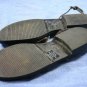 EDDIE BAUER BROWN CROCO LEATHER SANDALS 5.5 M MINT