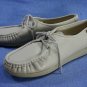 SAS BEIGE LEATHER HANDSEWN OXFORDS/WALKING SHOES 10 N