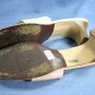 CLASSIQUES ENTIER PINK CROCO LEATHER SLIDES SANDALS 9 M