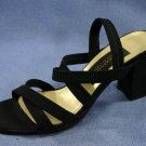 CLASSIQUES ENTIER BLACK STRAPPY HIGH HEEL SANDALS 7 M