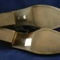 THE WALKING CO WOMENS BLACK LEATHER SANDALS 40/9 M