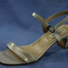 NORDSTROM PEARL WHITE ANKLE STRAP SANDALS 10 M MINT