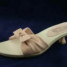 AEROSOLES AEROLOGY WOMENS PINK LEATHER SANDALS 6 B NEW