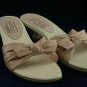 AEROSOLES AEROLOGY WOMENS PINK LEATHER SANDALS 6 B NEW