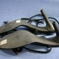 JOEY O BLACK STRAPPY HIGH HEEL BEADED SANDALS 9 B NEW