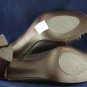 ANNE KLEIN WOMENS BRN LEATHER HEEL SLIDE SANDALS 9 M