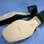 VAN ELI WOMENS BLACK OPEN TOE SLINGBACK SANDALS 9 N NEW
