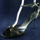 KENNETH COLE REACTION BLK & BLUE STRAPPY SANDALS 10 NEW
