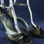 KENNETH COLE REACTION BLK & BLUE STRAPPY SANDALS 10 NEW