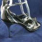 KENNETH COLE REACTION BLK & BLUE STRAPPY SANDALS 10 NEW