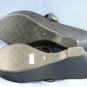FRANCO SARTO BLACK WEDGE LEOPARD THONG SANDALS 8 M