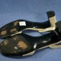 SAKS FIFTH AVENUE BEIGE LEATHER SLINGBACK SANDALS 8 M