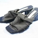 DONALD J PLINER STRETCH FABRIC SLIDES SANDALS 8 M