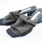 DONALD J PLINER STRETCH FABRIC SLIDES SANDALS 8 M