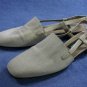 VAN ELI BEIGE STRETCH FABRIC SLINGBACK FLATS SHOES 6.5