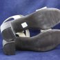 MUNRO AMERICAN BEIGE STRETCH/LEATHER SANDALS 7.5 N