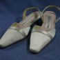 FENAROLI FOR REGALIA VICTORIA WHITE WEDDING SHOES 6 B
