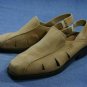 ARIAT TAN NUBUCK SLINGBACK CLOGS SHOES 7.5 M