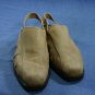 ARIAT TAN NUBUCK SLINGBACK CLOGS SHOES 7.5 M
