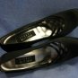 STUART WEITZMAN BLACK SATIN EVENING PUMPS 8 AA MINT