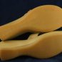 NINE WEST CAMEL LEATHER WEDGE SLIDE SANDALS 9 M