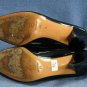 CHANTAL WOMENS BLACK PATENT LEATHER PUMPS HEELS 8.5 M