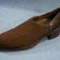 MUNRO AMERICAN WOMENS BROWN STRETCH LOAFERS SHOES 6.5 N