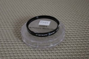 SIGMA AUTH 52mm ACHROMATIC MACRO LENS Excellent F1081