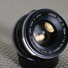 Canon FL 50mm f/1.8 Prime Lens FT PELLIX FX FTb EX+