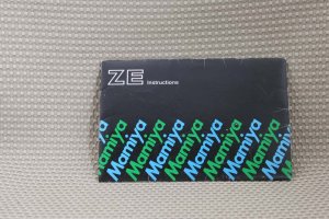 MAMIYA ZE INSTUCTION BOOK OWNERS MANUAL - B293