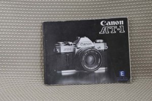 CANON AT-1 INSTUCTION BOOK OWNERS MANUAL - MINT B295